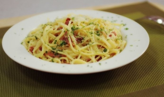 Спагетти карбонара