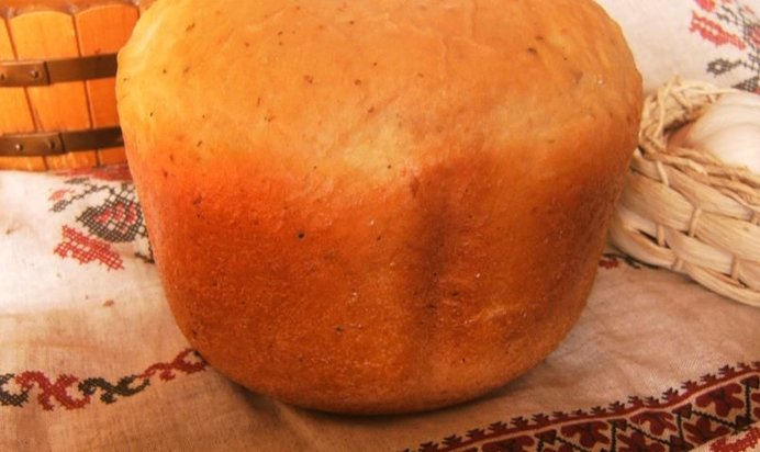 Французский хлеб с чесноком и прованскими травами