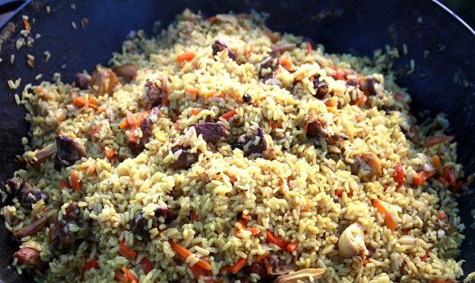 Плов в казане