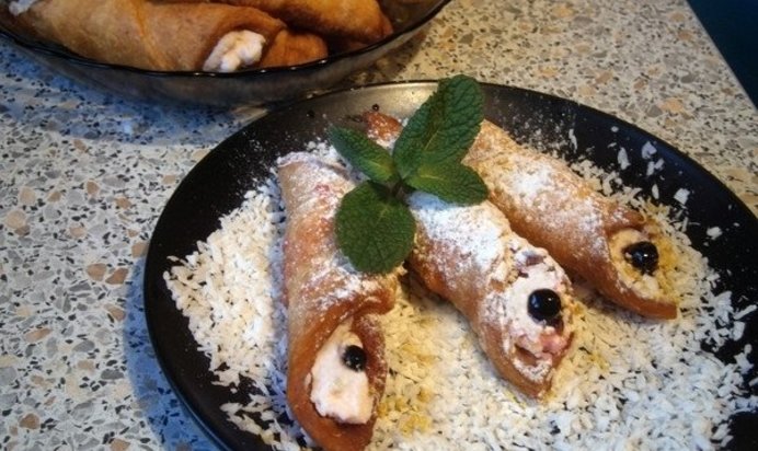 Рождественские трубочки по-итальянски