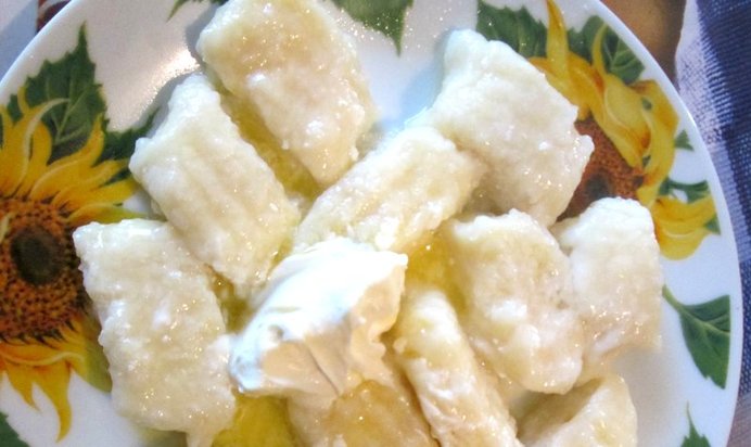 Ленивые вареники для малышей