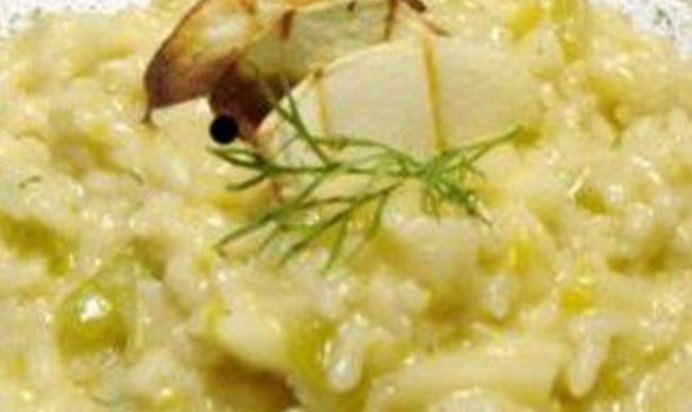 Ризотто с яблоками