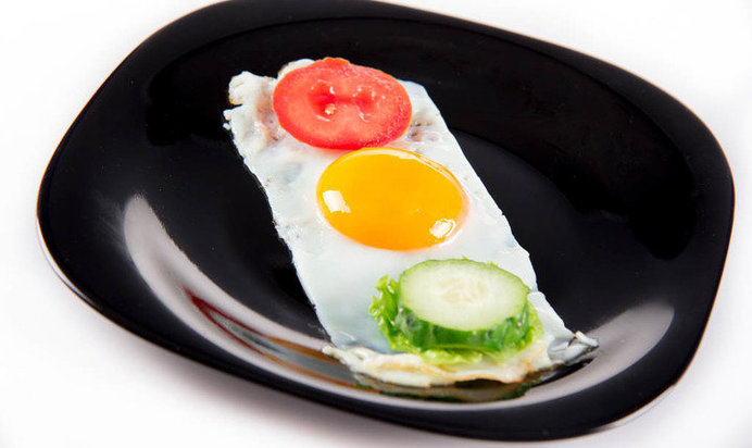 Яичница «Светофор»