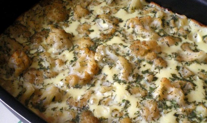 Гречка с цветной капустой