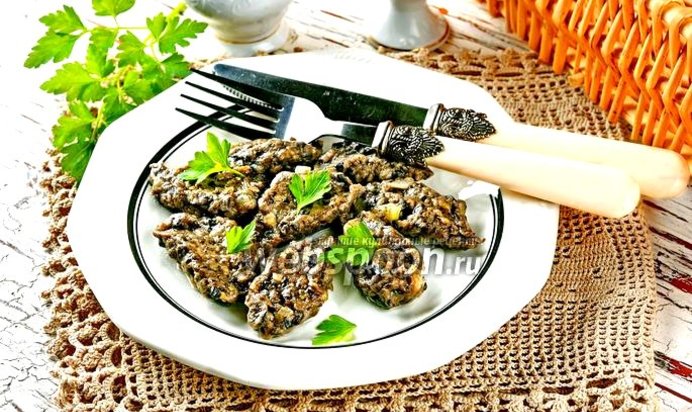 Клёцки из грибов