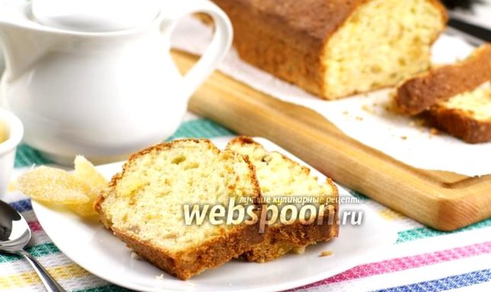 Кекс имбирный