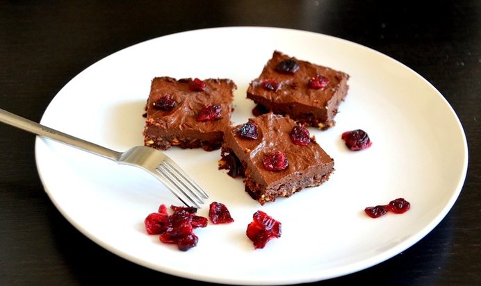 Брауни с вишней