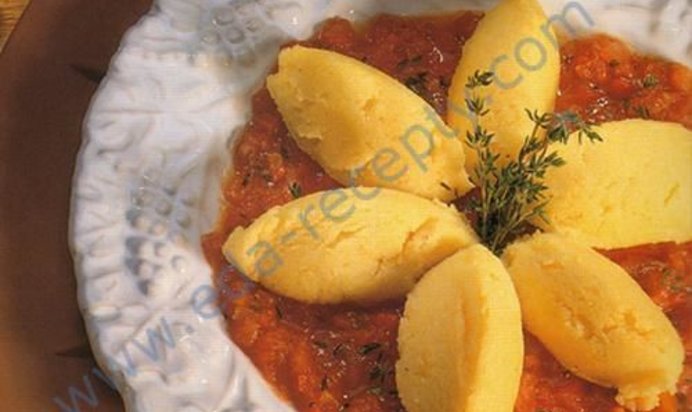 Кукурузная полента с сыром