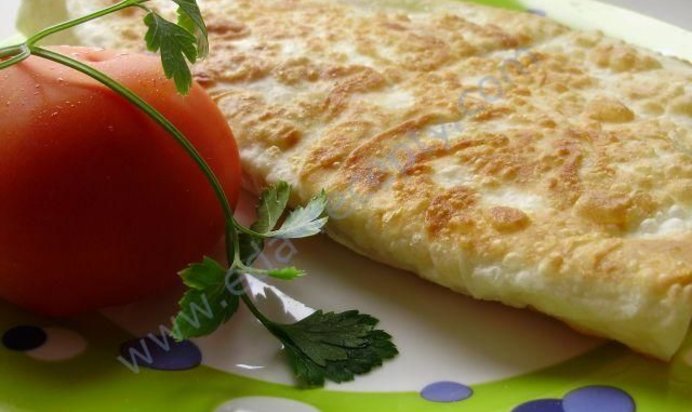 Яичный омлет в лаваше