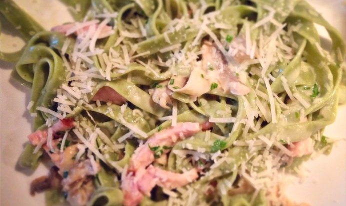 Рождественская карбонара