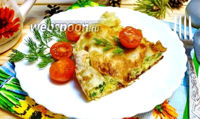 Омлет в лаваше