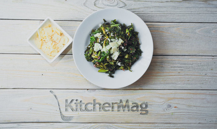 Теплый салат из капусты: пошаговый рецепт