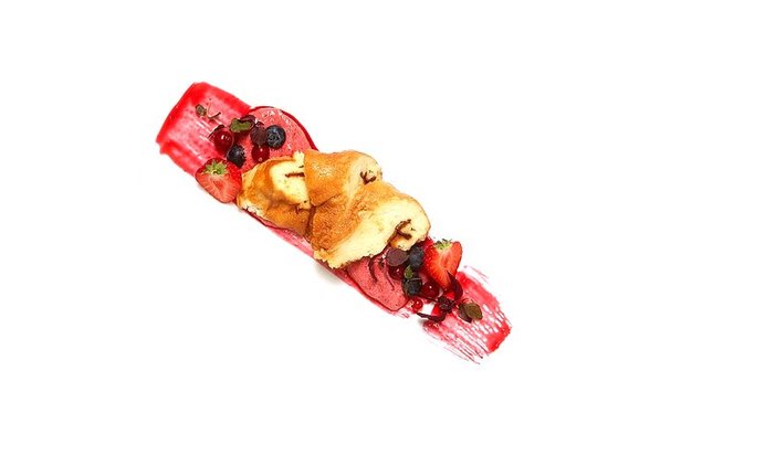 Запеченное молоко в карамели