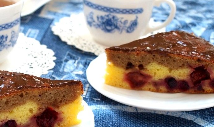 Творожно-сметанный кекс