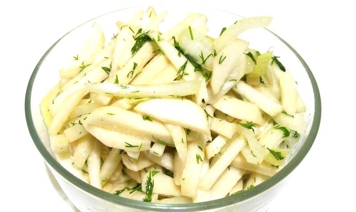 Салат из редьки