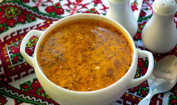 Борщ настоящий