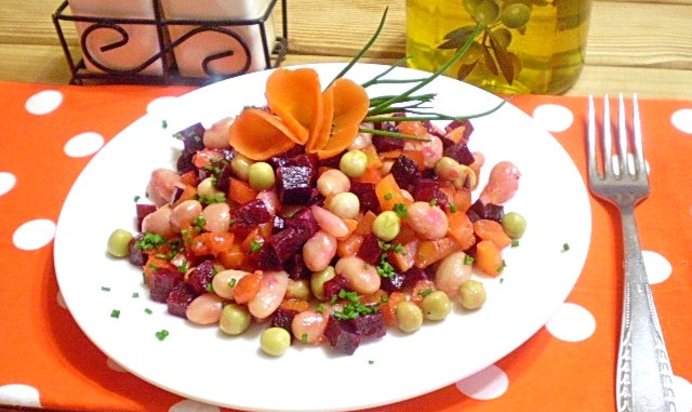 Диетический винегрет для похудения