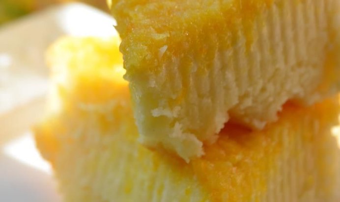 Творожно - апельсиновая запеканка