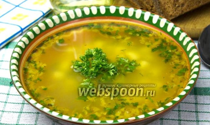 Постный гороховый суп