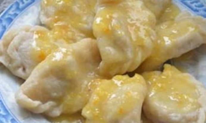 Вареники с грушей