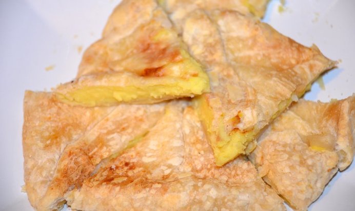 Осетинские пироги с картофельно-сырной начинкой (Картофджин)