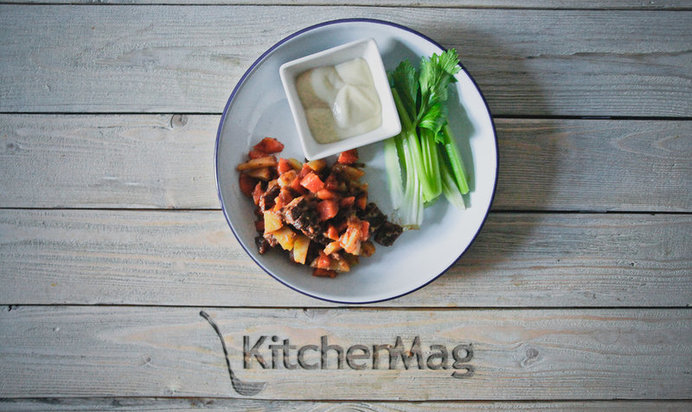 Как приготовить овощное рагу с мясом