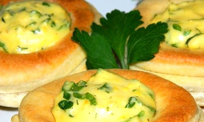 Волованы с сыром