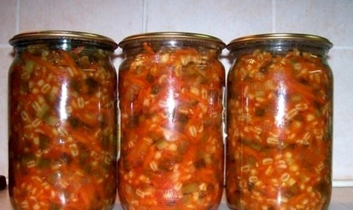 Рассольник на зиму с перловкой