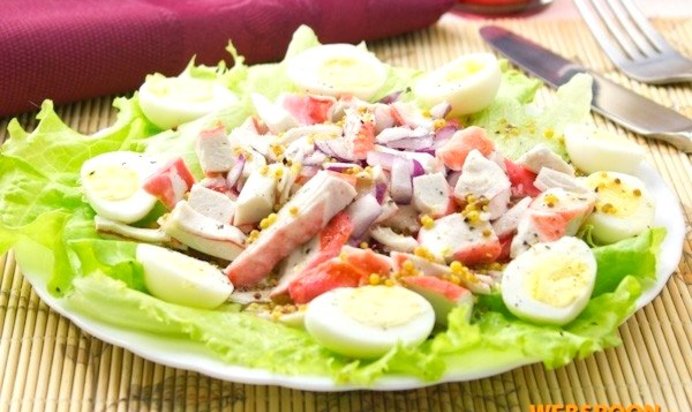Крабовый салат