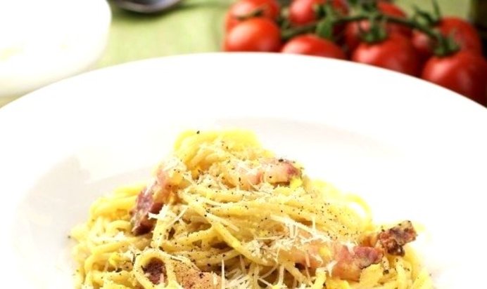 Классическая паста карбонара