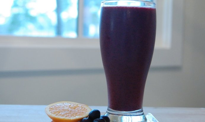 Черничный смузи