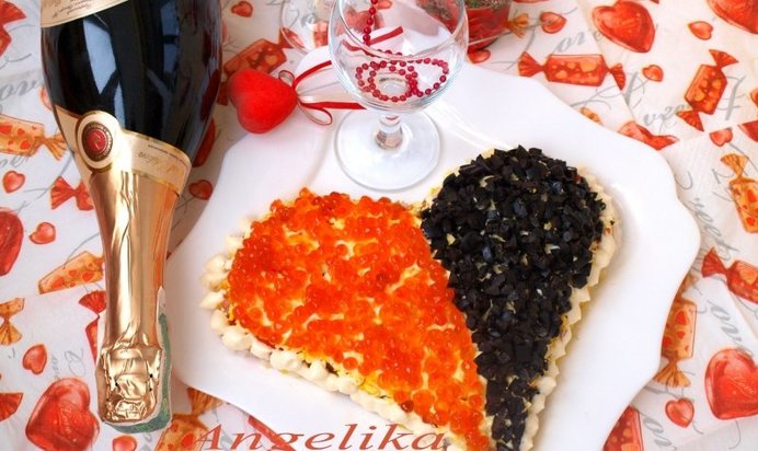 Салат Моей половинке