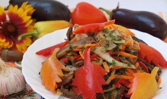 Баклажаны по-корейски