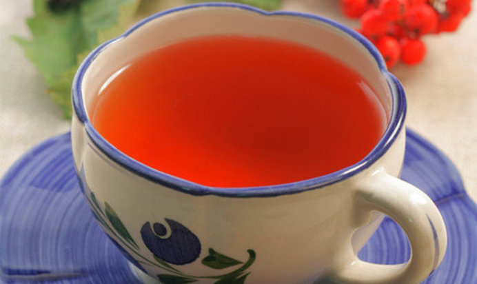 Зеленый чай с шиповником