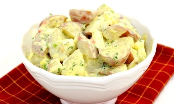 Картофельный салат баварский