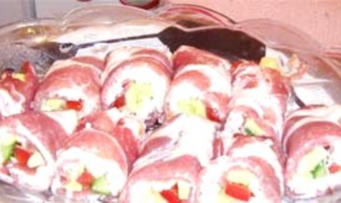 Мясные суши