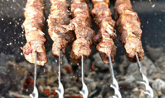 Шашлык из баранины