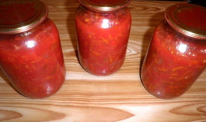 Лечо на зиму