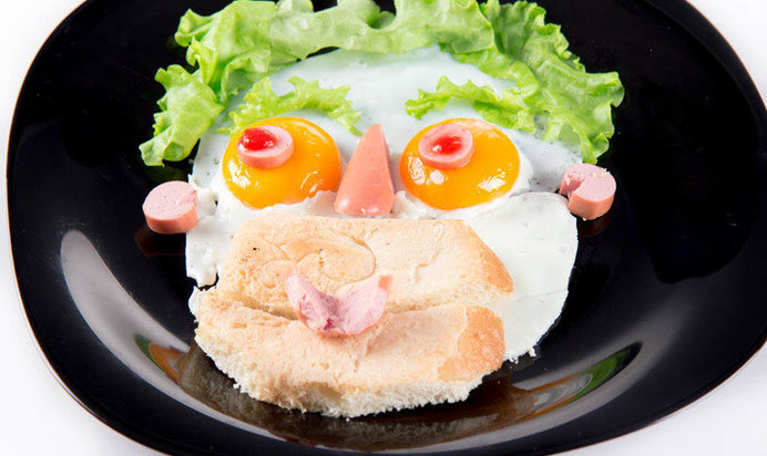 Яичница «Портрет»