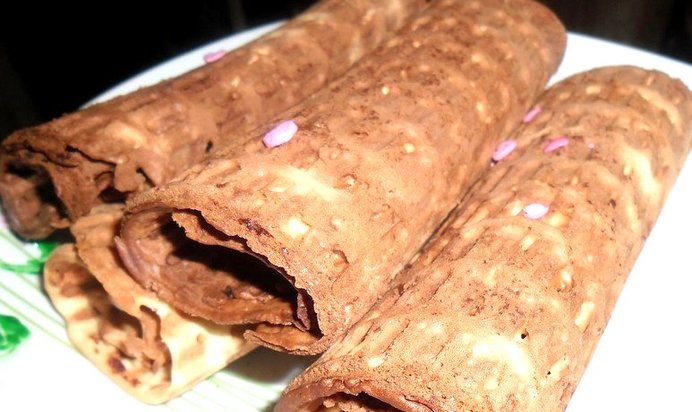 Трубочки вафельные