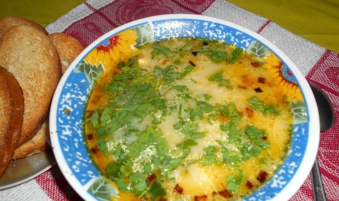 Сырный суп