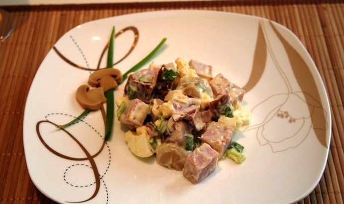 Салат Дубок