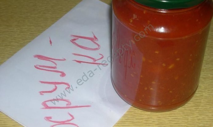 Лечо с чесноком и помидорами на зиму