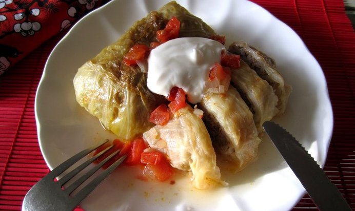 Голубцы в томатном соусе